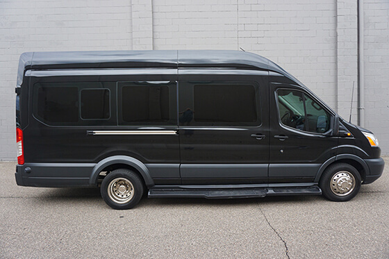 luxury limo bus